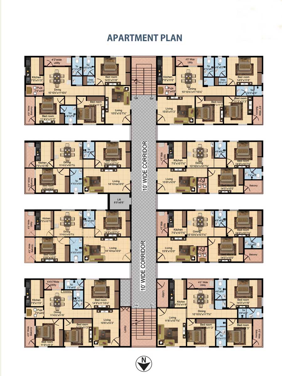 Edupuganti Towers | Pavan Builders & Developers