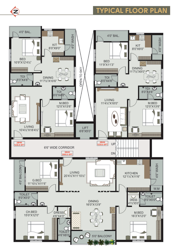 Pavan Classic Floor Plan